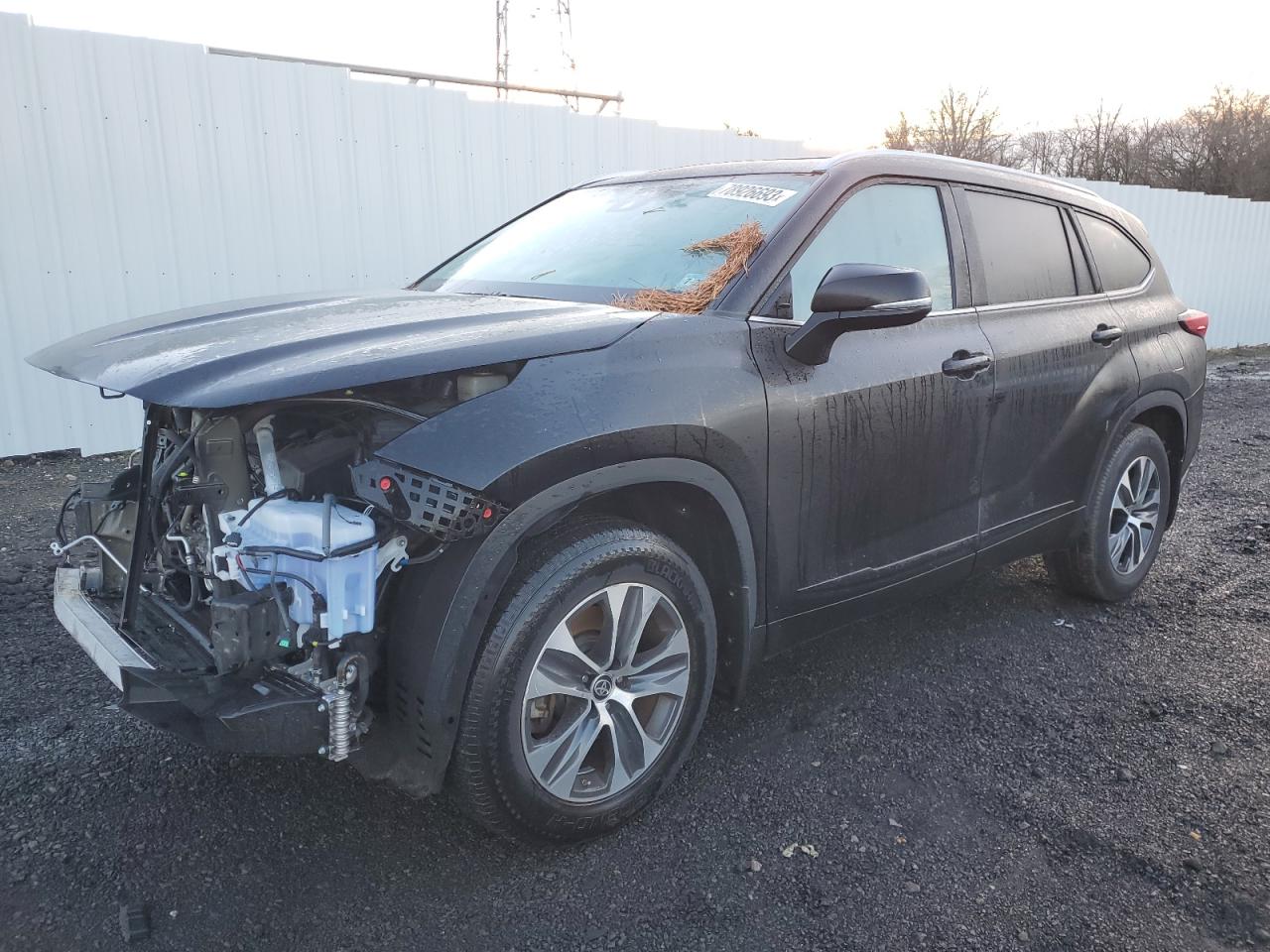 TOYOTA HIGHLANDER 2021 5tdgzrbh8ms121874