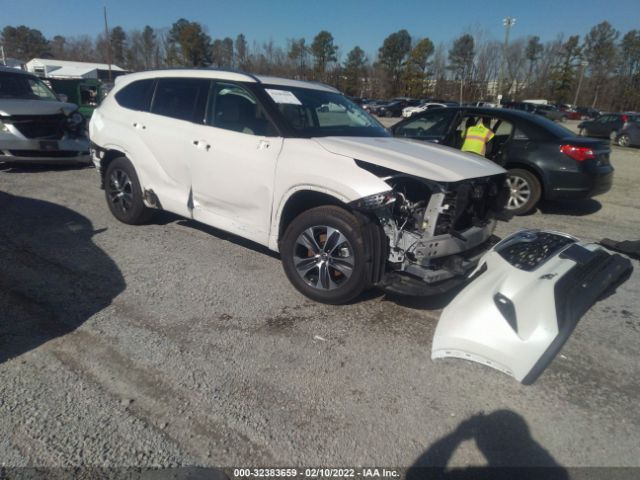 TOYOTA HIGHLANDER 2021 5tdgzrbh8ms534376