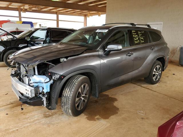 TOYOTA HIGHLANDER 2022 5tdgzrbh8ns587001