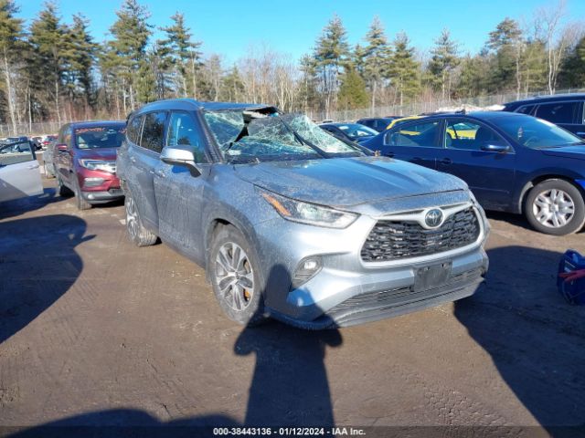 TOYOTA HIGHLANDER 2021 5tdgzrbh9ms093857