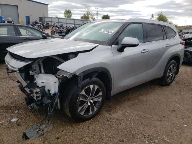 TOYOTA HIGHLANDER 2021 5tdgzrbh9ms142622