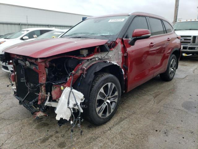 TOYOTA HIGHLANDER 2021 5tdgzrbh9ms531258