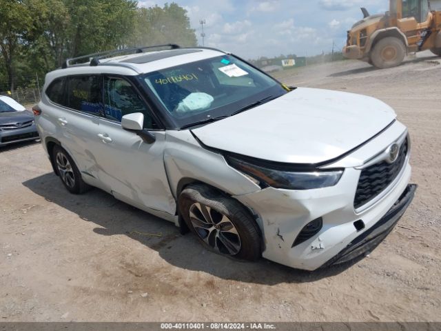 TOYOTA HIGHLANDER 2022 5tdgzrbh9ns597133