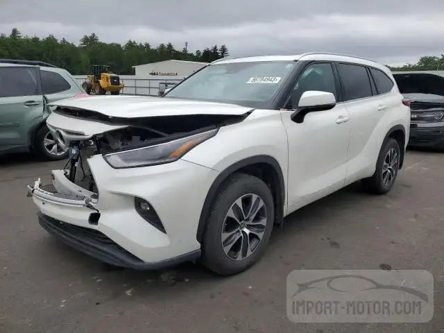 TOYOTA HIGHLANDER 2021 5tdgzrbhxms114196