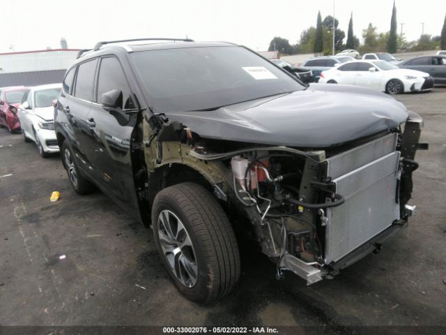 TOYOTA HIGHLANDER 2021 5tdharah2ms507834