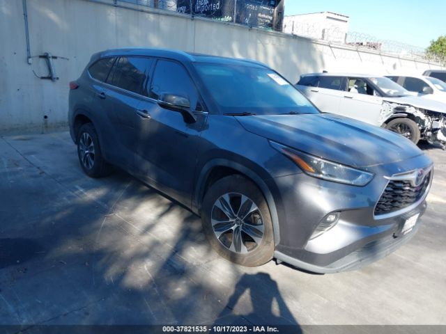 TOYOTA HIGHLANDER 2021 5tdharah8ms504257