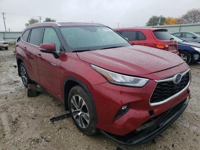 TOYOTA HIGHLANDER 2020 5tdhbrch2ls001106