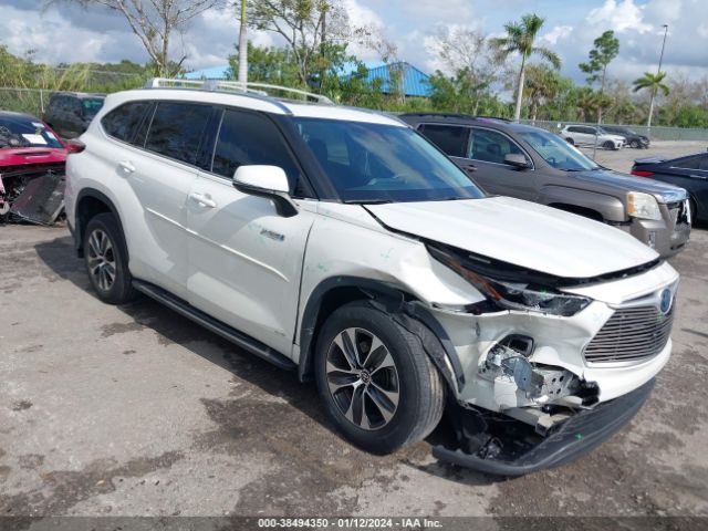 TOYOTA HIGHLANDER 2021 5tdhbrch2ms048640