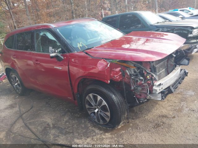 TOYOTA HIGHLANDER 2021 5tdhbrch3ms526497