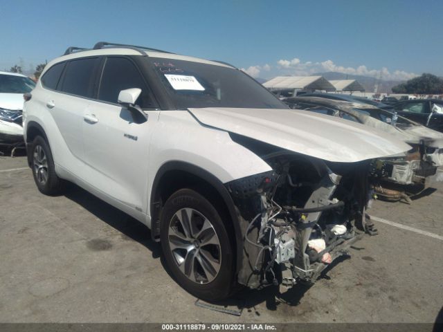 TOYOTA HIGHLANDER 2020 5tdhbrch4ls511179