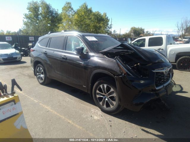 TOYOTA HIGHLANDER 2021 5tdhbrch4ms039230