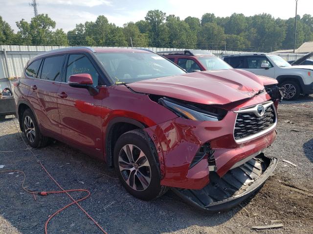 TOYOTA HIGHLANDER 2021 5tdhbrch4ms520594