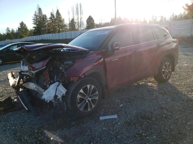 TOYOTA HIGHLANDER 2021 5tdhbrch4ms530493