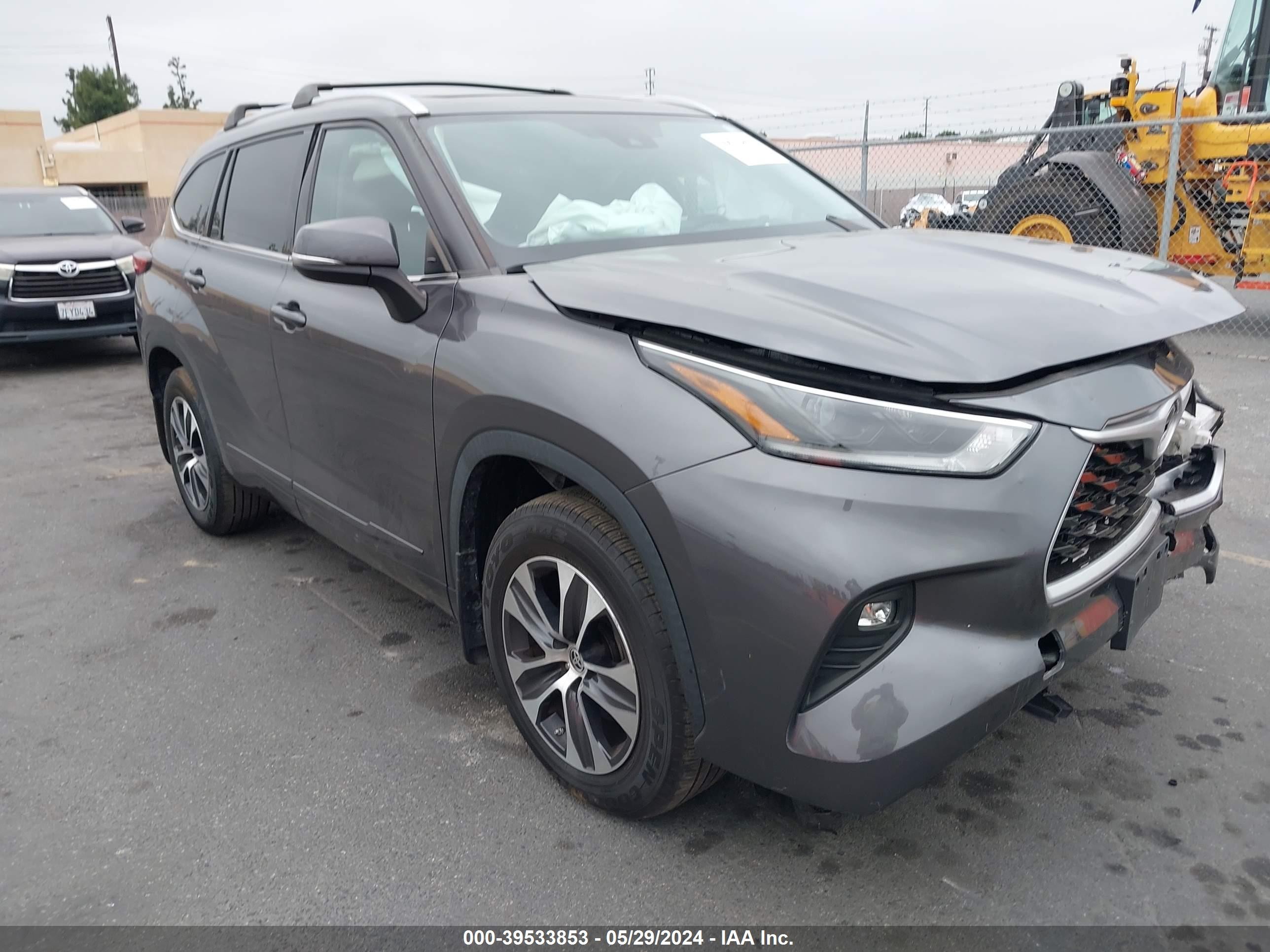 TOYOTA HIGHLANDER 2021 5tdhzrah6ms527724