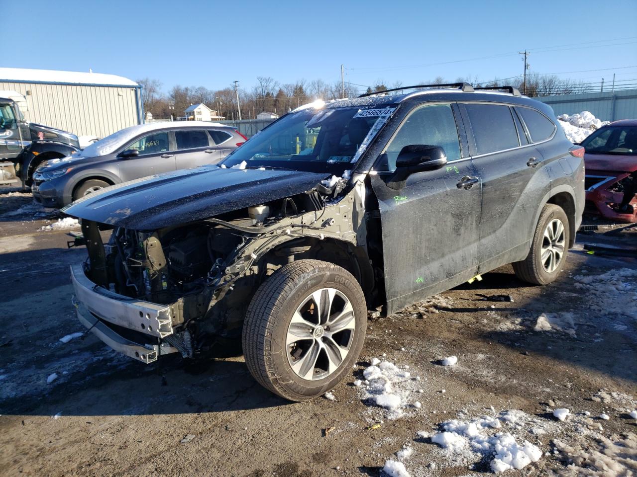 TOYOTA HIGHLANDER 2021 5tdhzrbh0ms544839