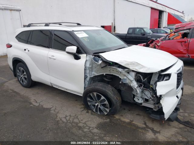 TOYOTA HIGHLANDER 2021 5tdhzrbh0ms549927