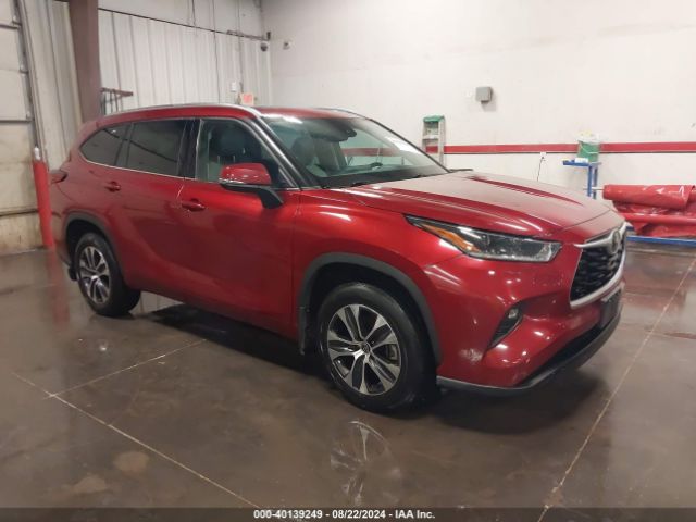 TOYOTA HIGHLANDER 2021 5tdhzrbh1ms544025