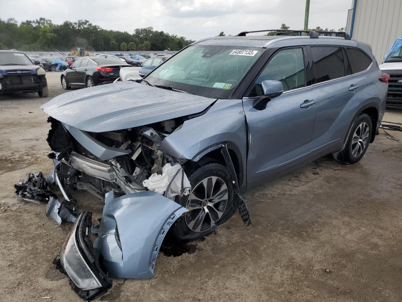 TOYOTA HIGHLANDER 2021 5tdhzrbh2ms109059