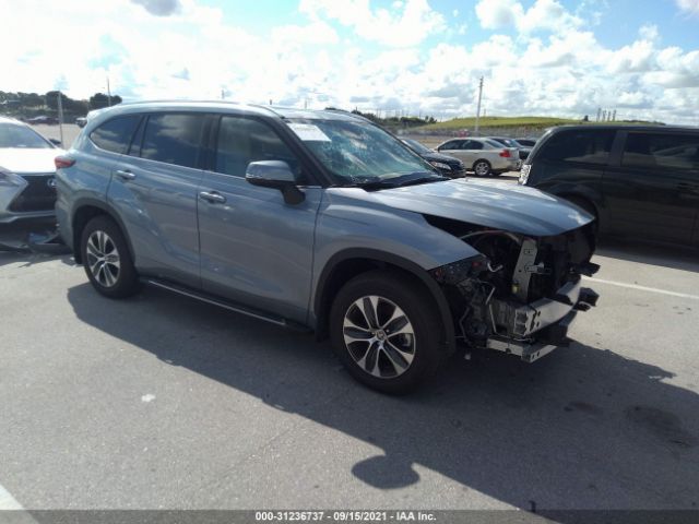 TOYOTA HIGHLANDER 2021 5tdhzrbh4ms110763