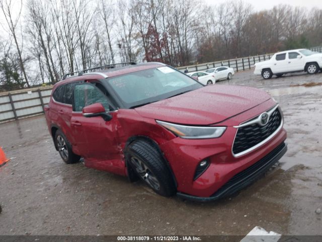 TOYOTA HIGHLANDER 2021 5tdhzrbh4ms547856