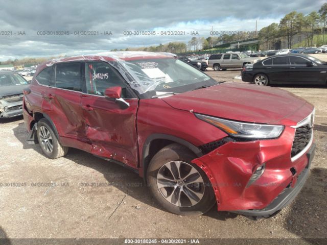 TOYOTA HIGHLANDER 2021 5tdhzrbh6ms528046