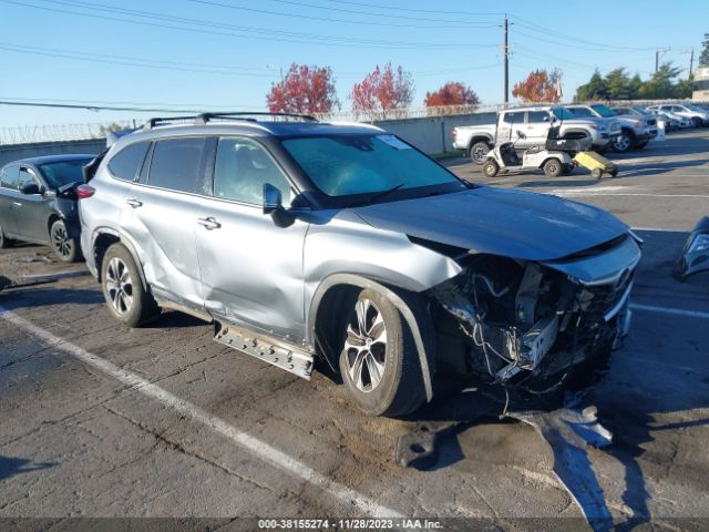 TOYOTA HIGHLANDER 2020 5tdhzrbh7ls016908