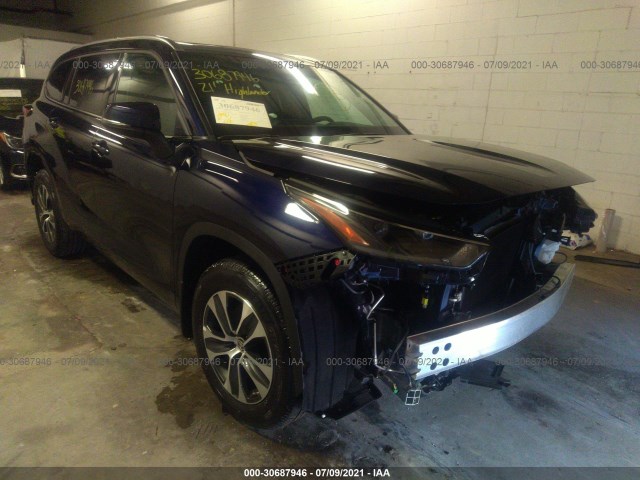 TOYOTA HIGHLANDER 2021 5tdhzrbh7ms100325