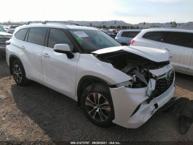 TOYOTA HIGHLANDER 2021 5tdhzrbh8ms071255