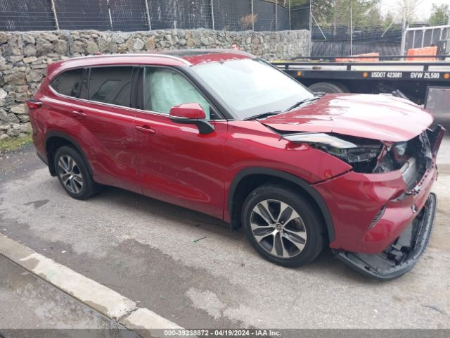 TOYOTA HIGHLANDER 2021 5tdhzrbhxms083553