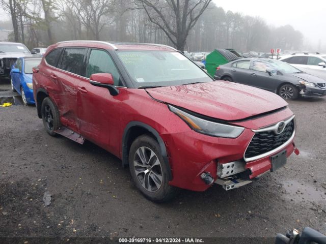 TOYOTA HIGHLANDER 2022 5tdhzrbhxns249507