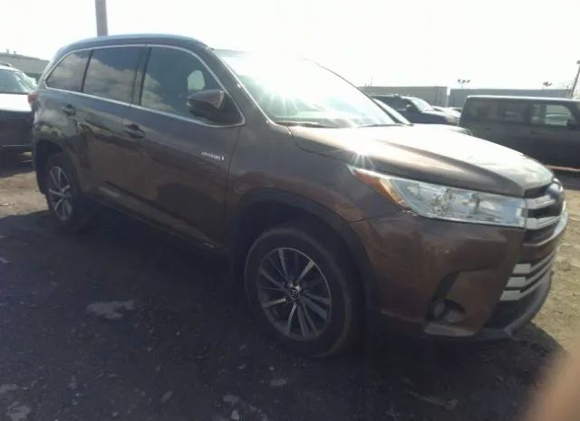 TOYOTA HIGHLANDER 2019 5tdjgrfh1ks077817