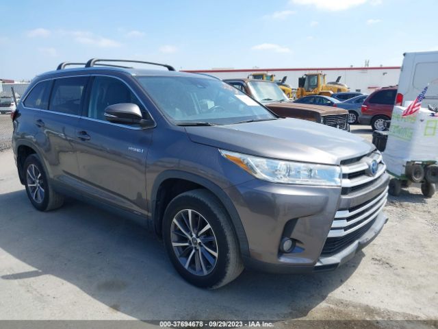 TOYOTA HIGHLANDER HYBRID 2019 5tdjgrfh2ks065191