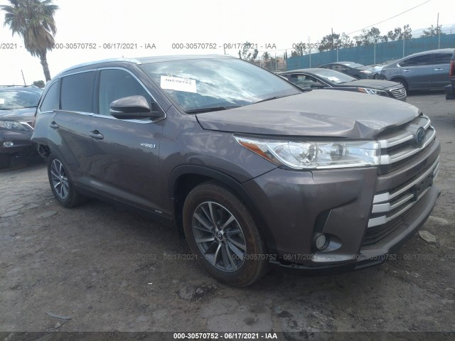 TOYOTA HIGHLANDER 2019 5tdjgrfh4ks073664