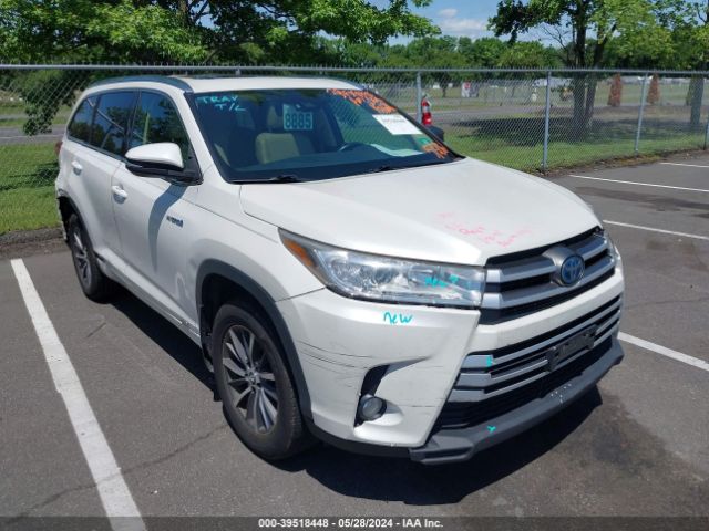 TOYOTA HIGHLANDER 2017 5tdjgrfh5hs020903