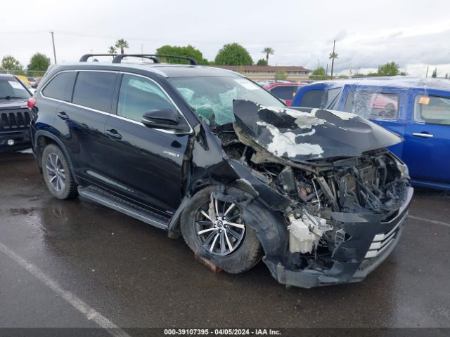 TOYOTA HIGHLANDER 2018 5tdjgrfh6js045363