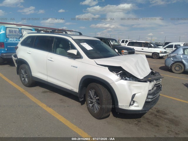 TOYOTA HIGHLANDER 2019 5tdjgrfh6ks054419