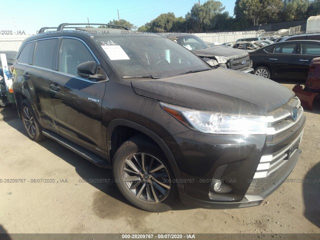 TOYOTA HIGHLANDER 2019 5tdjgrfh6ks072726