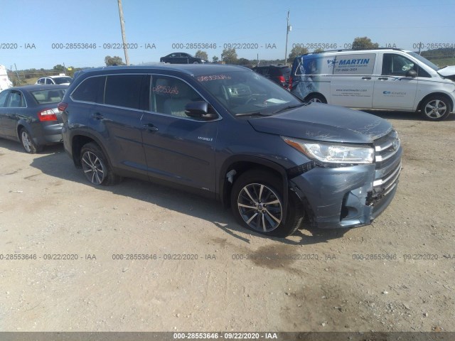 TOYOTA HIGHLANDER 2019 5tdjgrfh7ks069821