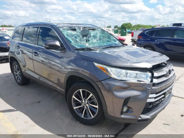 TOYOTA HIGHLANDER 2018 5tdjgrfh9js048306