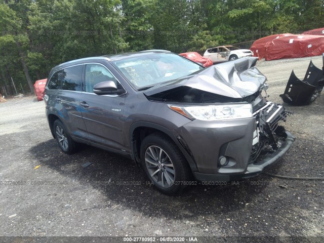 TOYOTA HIGHLANDER 2018 5tdjgrfhxjs040215