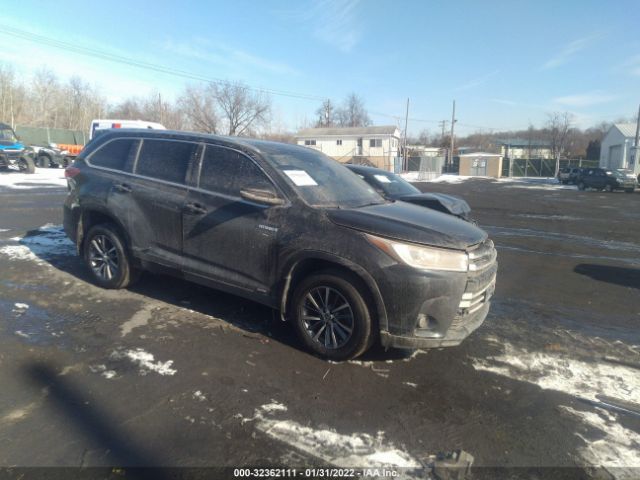 TOYOTA HIGHLANDER 2019 5tdjgrfhxks066914