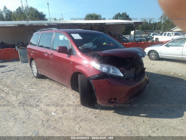 TOYOTA SIENNA 2016 5tdjk3dc0gs137130