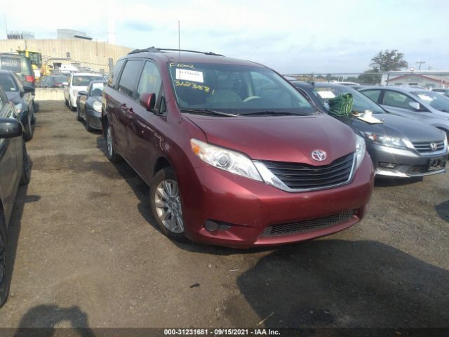 TOYOTA SIENNA 2011 5tdjk3dc1bs003302