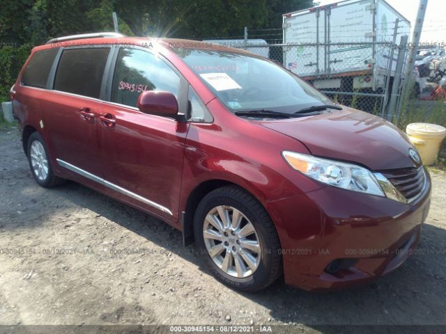 TOYOTA SIENNA 2016 5tdjk3dc1gs135936