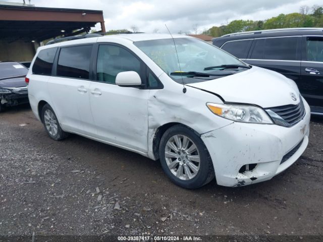 TOYOTA SIENNA 2011 5tdjk3dc2bs030105