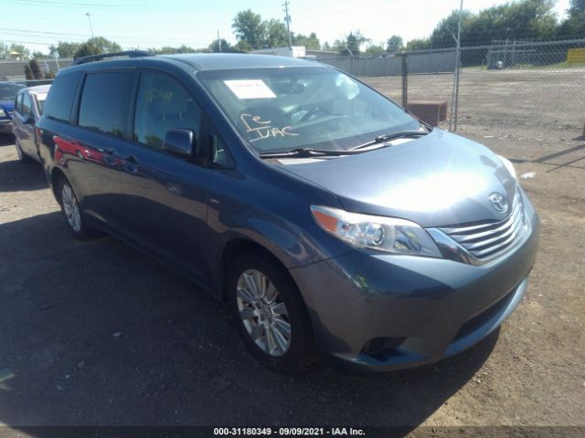 TOYOTA SIENNA 2016 5tdjk3dc2gs129076