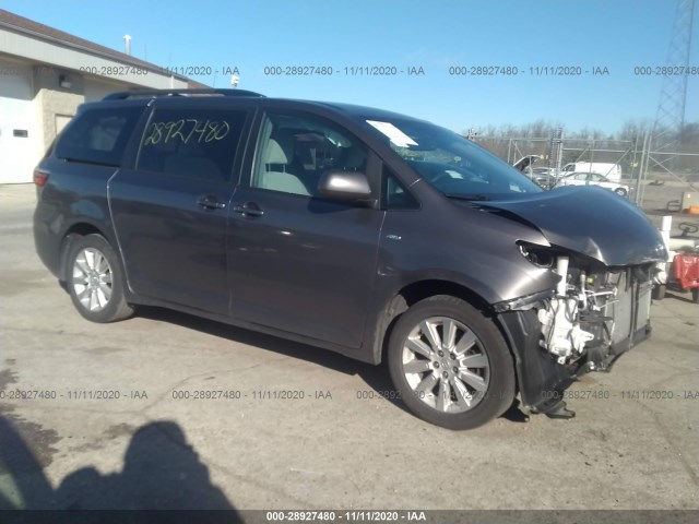 TOYOTA SIENNA 2016 5tdjk3dc3gs131368