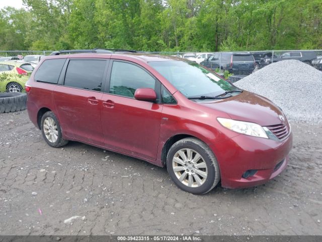 TOYOTA SIENNA 2016 5tdjk3dc3gs134559