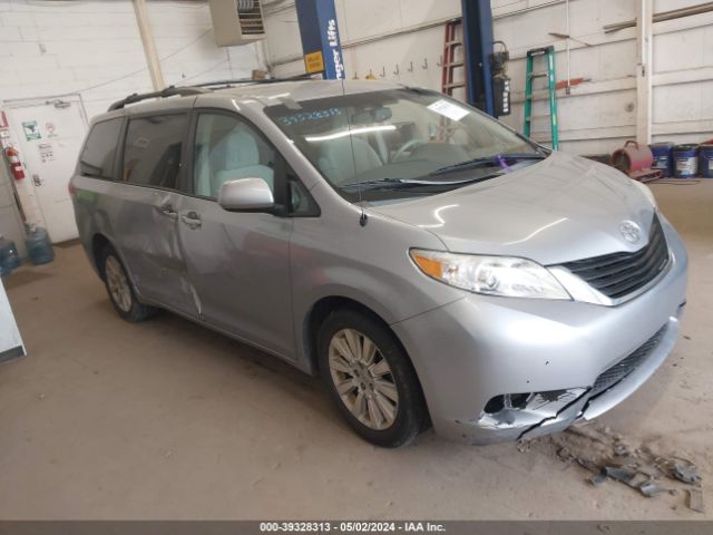 TOYOTA SIENNA 2012 5tdjk3dc5cs048728