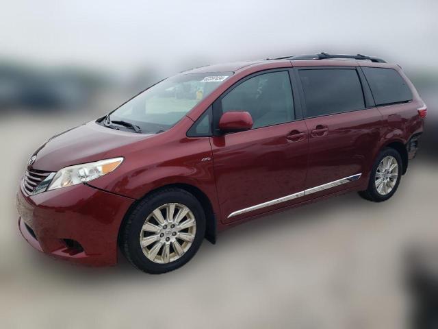 TOYOTA SIENNA LE 2016 5tdjk3dc5gs137656